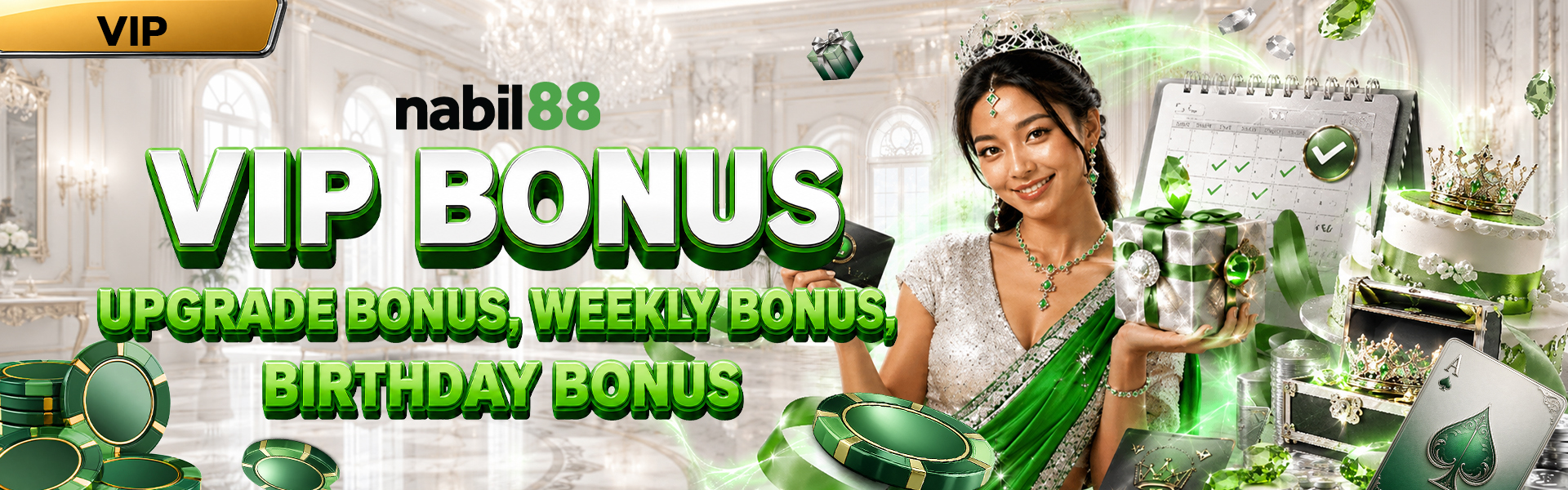 nabil88 live casino vip bonus
